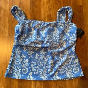NWT Land’s End Swim Tankini Top size 12